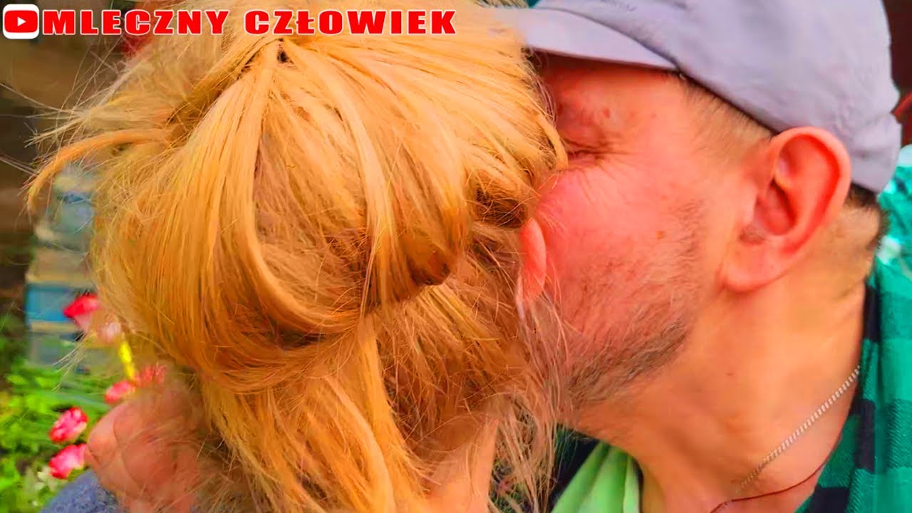Pani Ola wycałowana przez Krzyśka