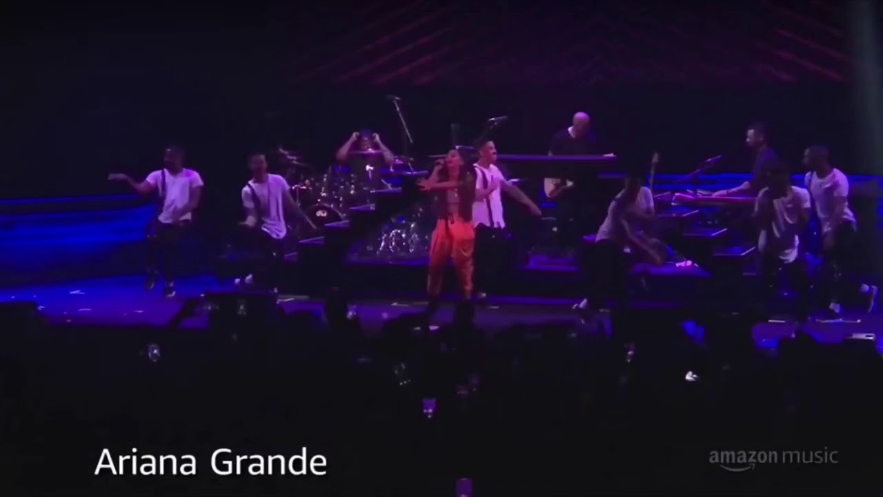Ariana Grande - Side to Side ( Live at Amazon - Prime Day )