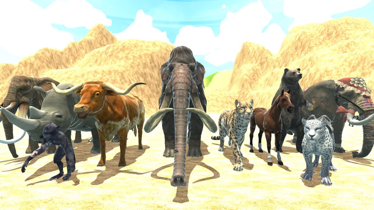 Critically Endangered Animals | Leopard, Cow, Elephant, Indian Rhino, Deer, Tiger, Bear, Bull, Camel
