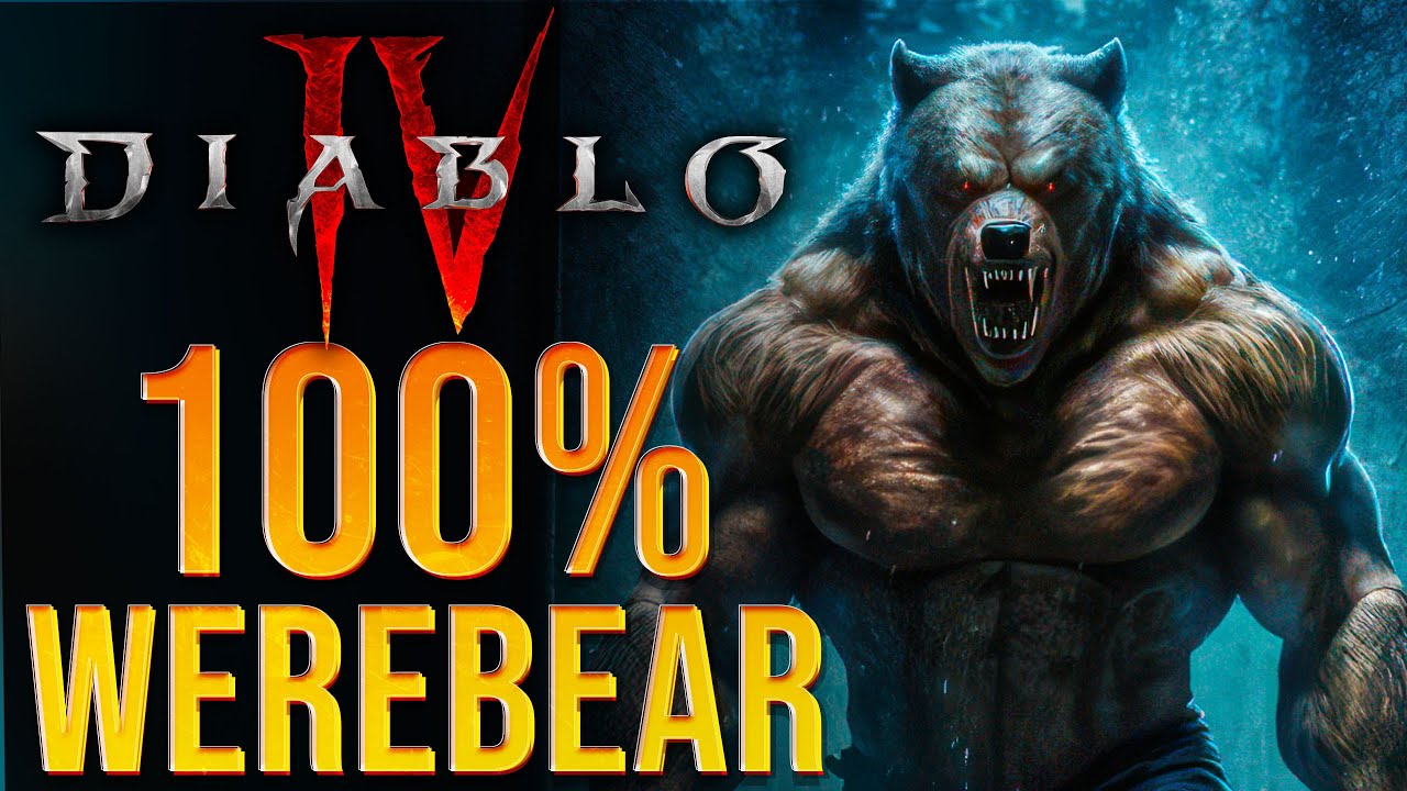 Diablo 4 Leveling: Druid WEREBEAR Build
