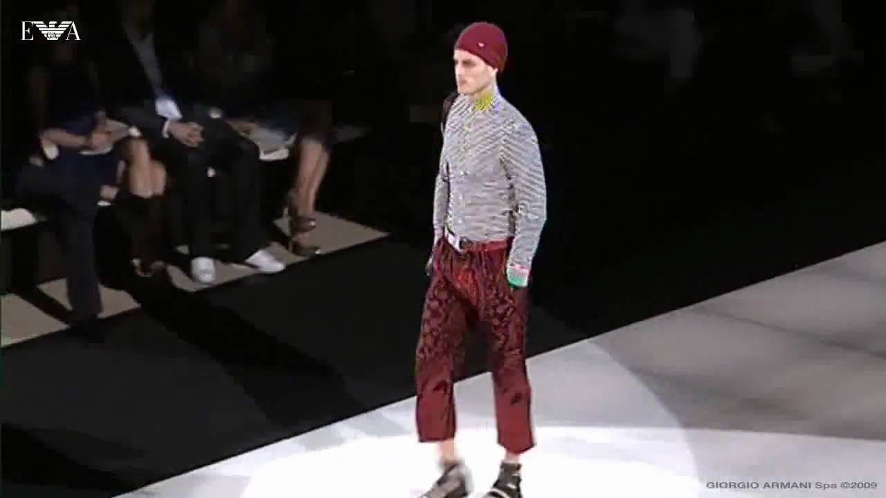 Emporio Armani Men's Collection Spring_Summer 2010 - Part 1.avi