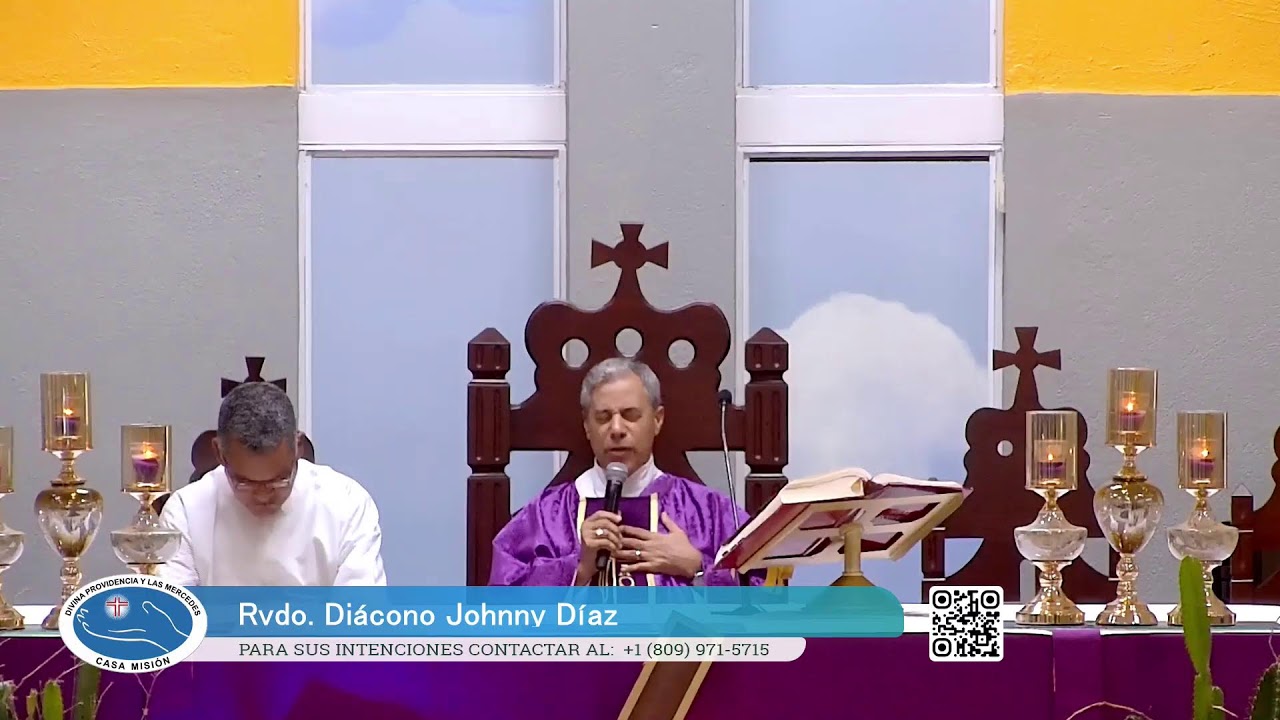 Celebración de la Palabra con el Rvdo D Johnny Díaz. Lunes 9 de marzo del año 2026.