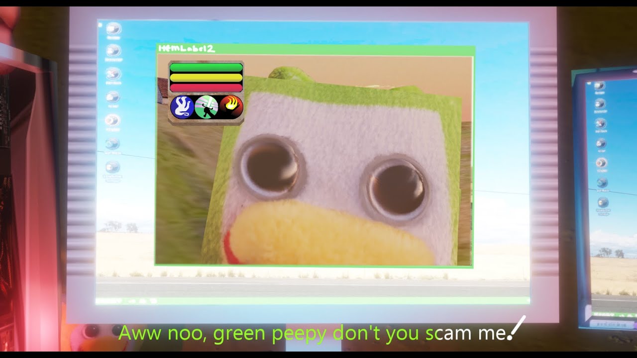 Green Cube Peepy's Theme