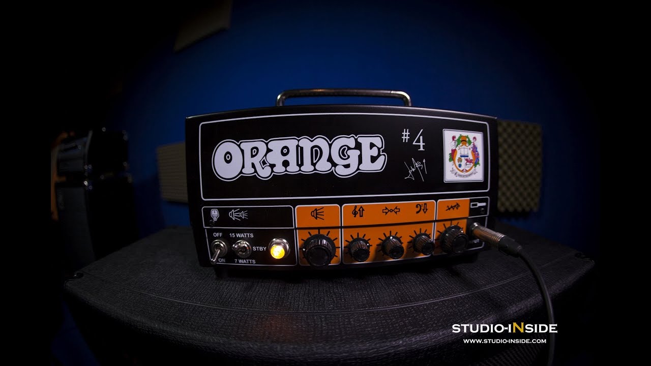 ORANGE 'JIM ROOT' TERROR Amp DEMO - studio-iNside production HD