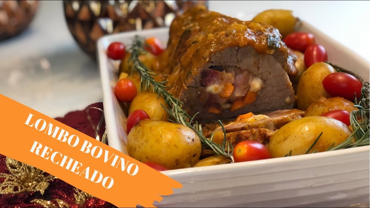 Lombo Bovino Recheado- Especial Carnes e Cortes