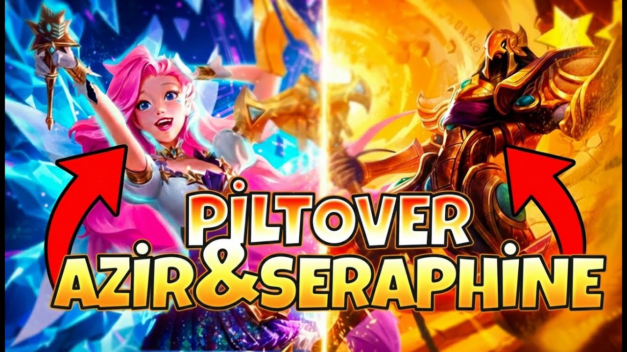 SON ANDA GERİ DÖNDÜK!! | Piltover Azir Seraphine | LoL TFT Taktik Savaşları