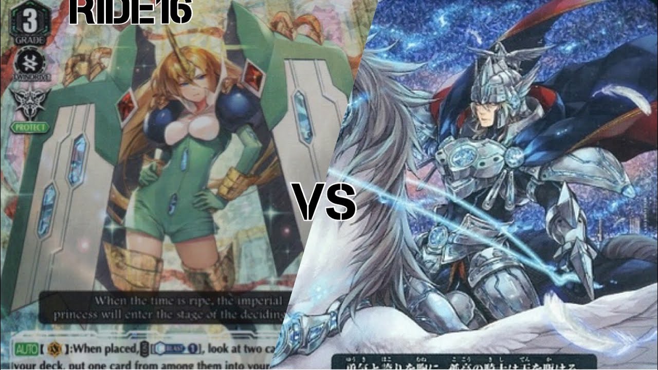 CardFight Vanguard EX Ride16 Oracle Think Tank VS Royal Paladin