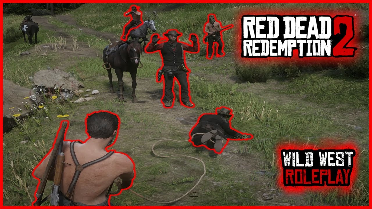 The Dixon Boys go on a robbin' spree (RDR2 RP)