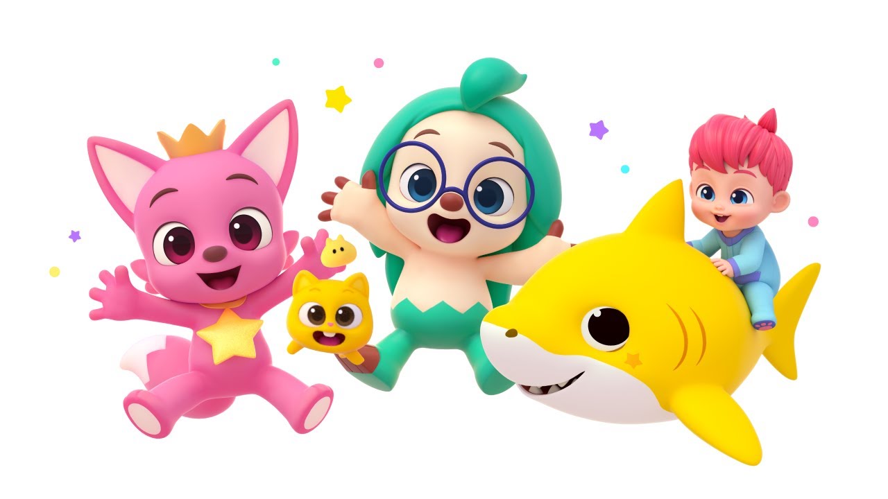 100M Suscriptores | Compilación de Intros | ¿Cuántos Intros Han Visto? | Pinkfong Tiburón Bebé Hogi