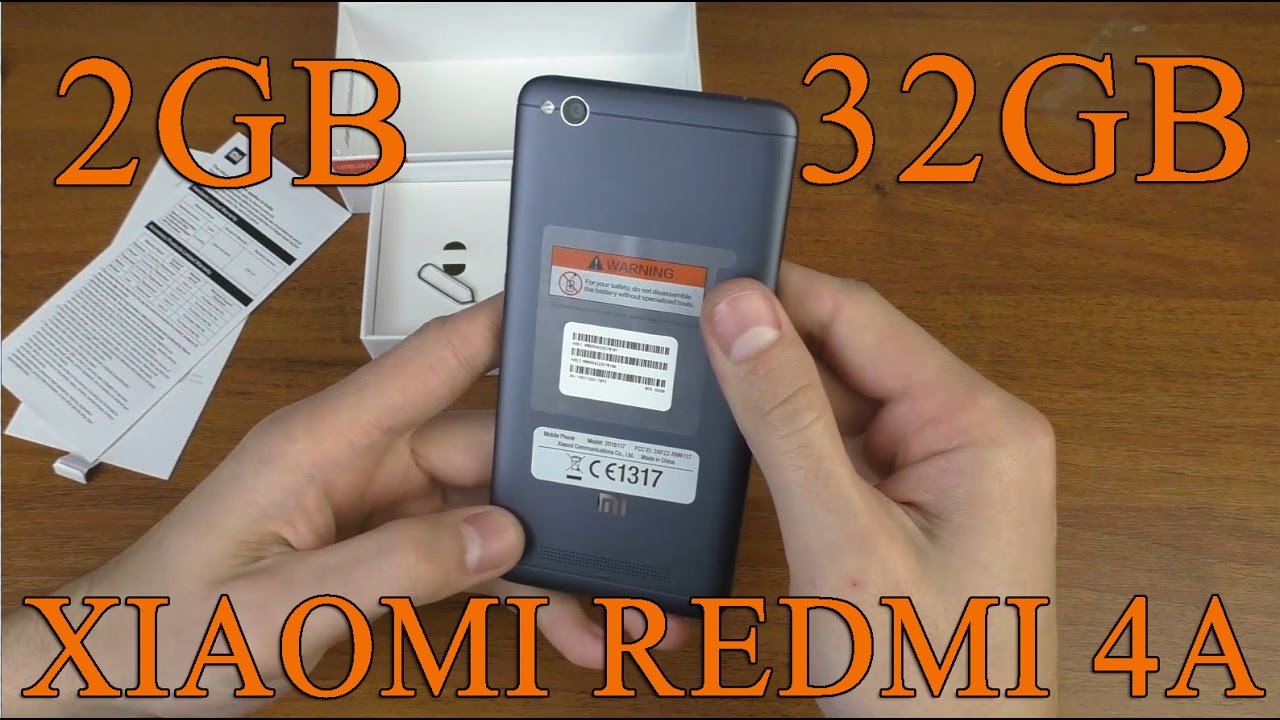 Xiaomi redmi 4a 32Gb Black Global 99$ из Aliexpress