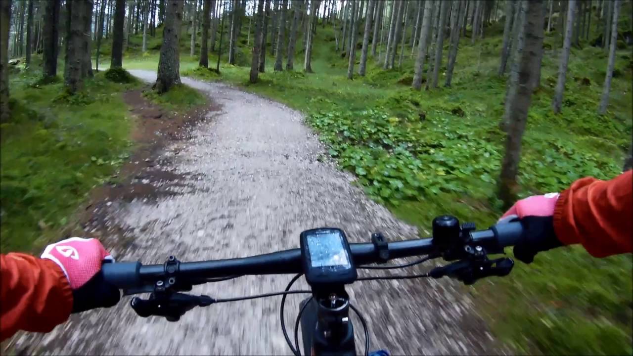 Lago di Braies on a bike