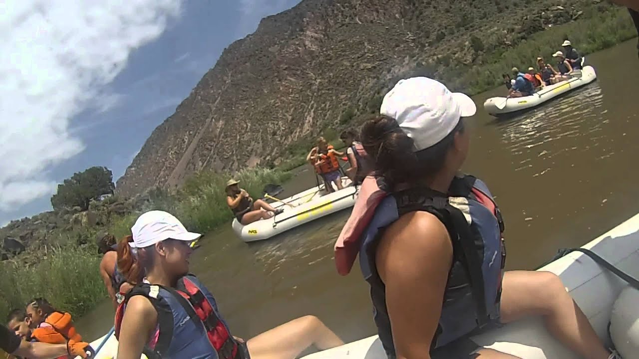 White water rafting. Rio Grande Racecours