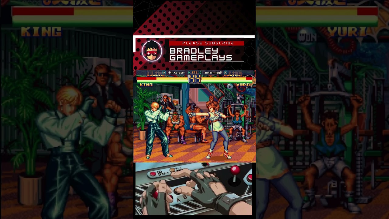 Art of Fighting 2   FT5  -Mr.Karate- VS antarmleg5 