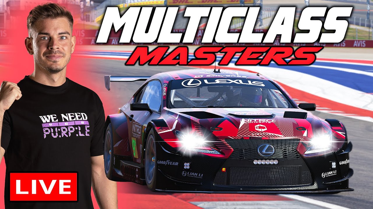 Das FINALE der LMU MULTICLASS MASTERS! | 100 Min COTA TOPSPLIT im GT3 | Mabix LIVE