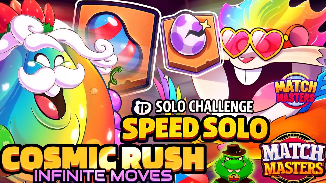 CANDY WORLD COSMIC and SPEED MATCH and HATCH | Match Masters