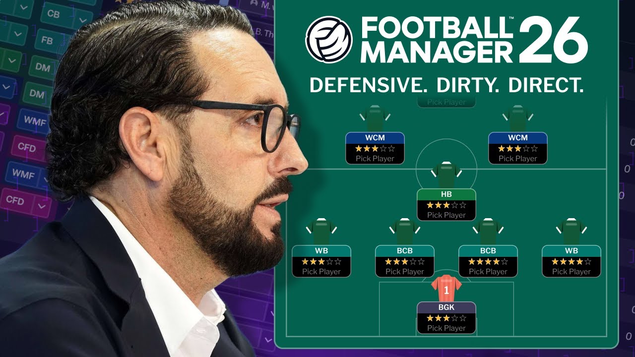 I Recreated Bordalás’ ANTI-FOOTBALL in FM26 | Tactic Recreation