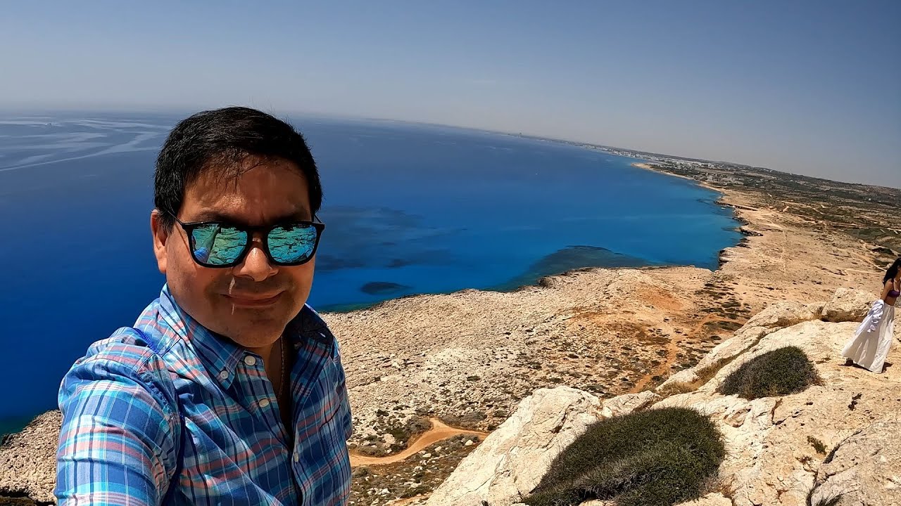 Cape Greco, Ayia Napa. Cyprus -  Visiting View Point. May 2025