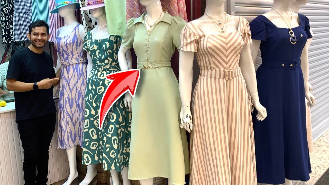 MODA MUITO LINDA E MODESTA NO BRÁS - FONTE SECRETA PRA VOCÊ