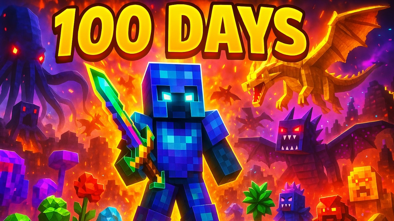 100 Days in Crazy Craft 2025 – The Ultimate Modded Challenge!
