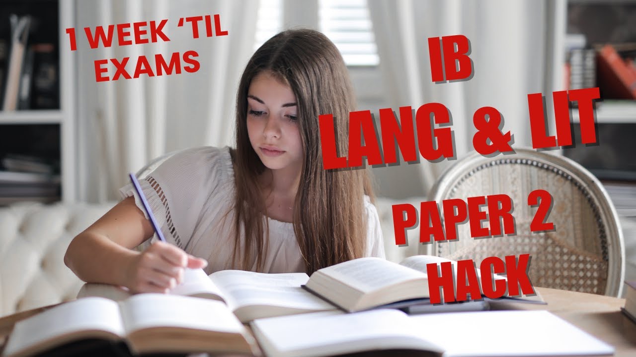 IB English Lang & Lit Paper 2 Exam Preparation Hack #ib #ibexam #exampreparation
