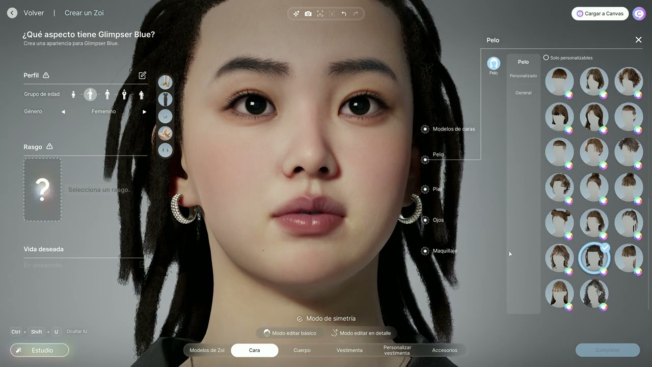 Inzoi Character Studio demo