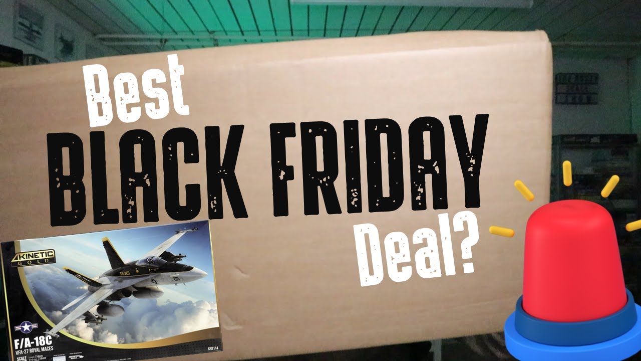 Rating the Content of the CONFLICT BOX: Kinetic Gold F/A-18 in 1/48