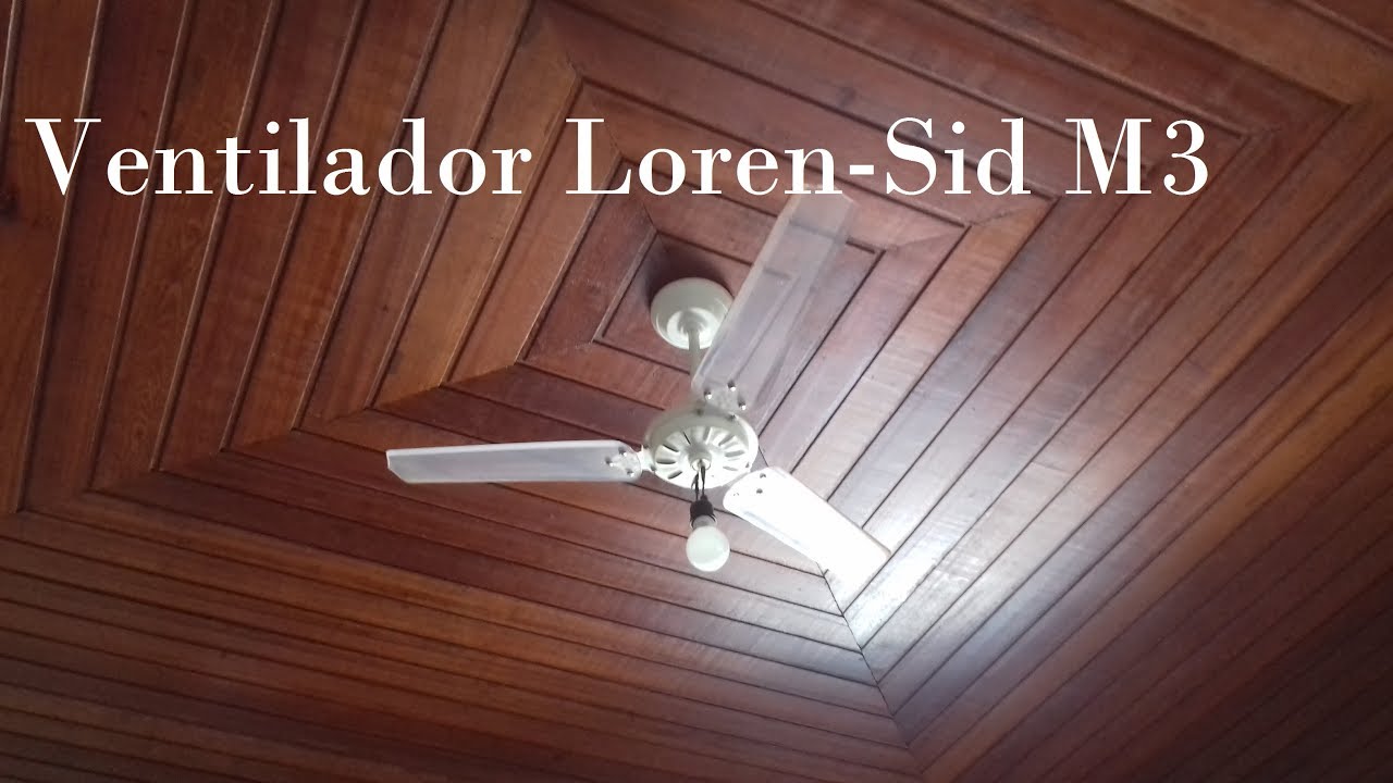 Ventilador de teto Loren-Sid M3 Tulitha