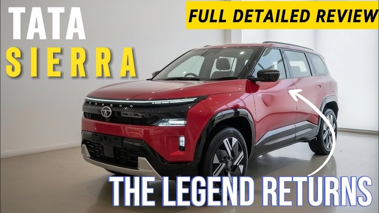 Log Tata Sierra के पीछे Pagal🤯 Kyun हैं❓ Full Detail Walkaround Review🔥