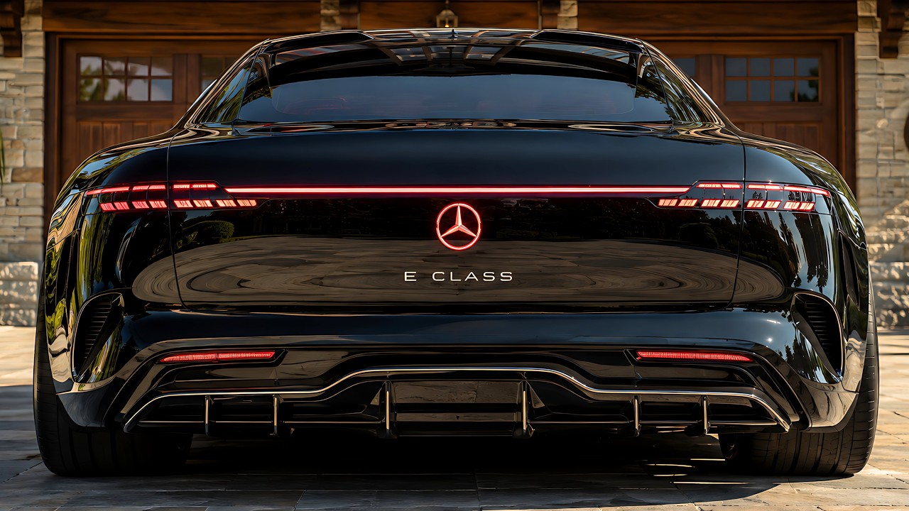 Mercedes-Benz E-Class 2027 уже здесь &mdash; роскошный седан в новом прочтении!