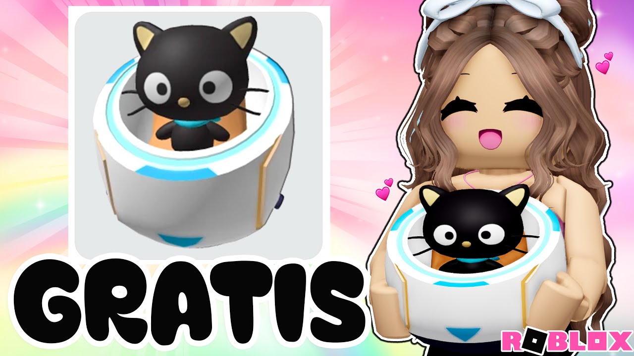 🎀FOFO! COMO PEGAR MOCHILA DE GATINHO GRATIS NO ROBLOX🐱