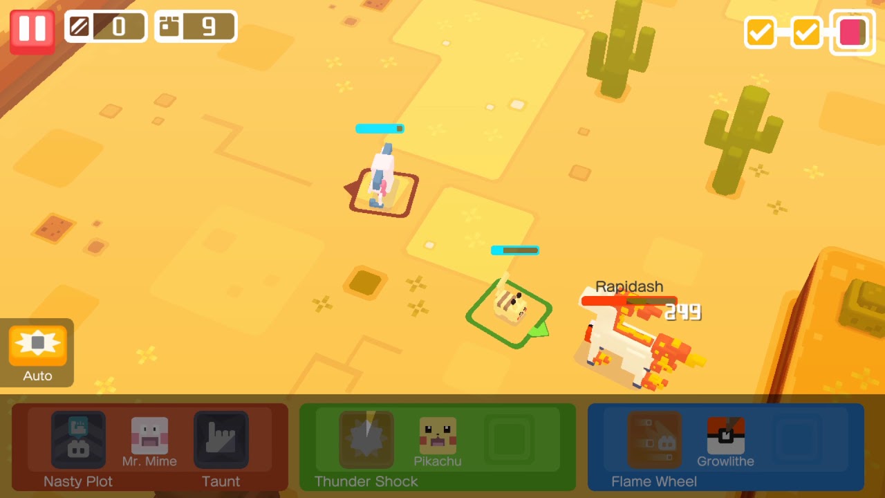 Mr.Mime perma froze during fight Pokemon Quest