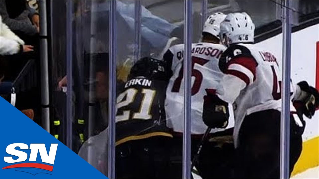 Brad Richardson Drops Cody Eakin With Brutal Elbow To The Head