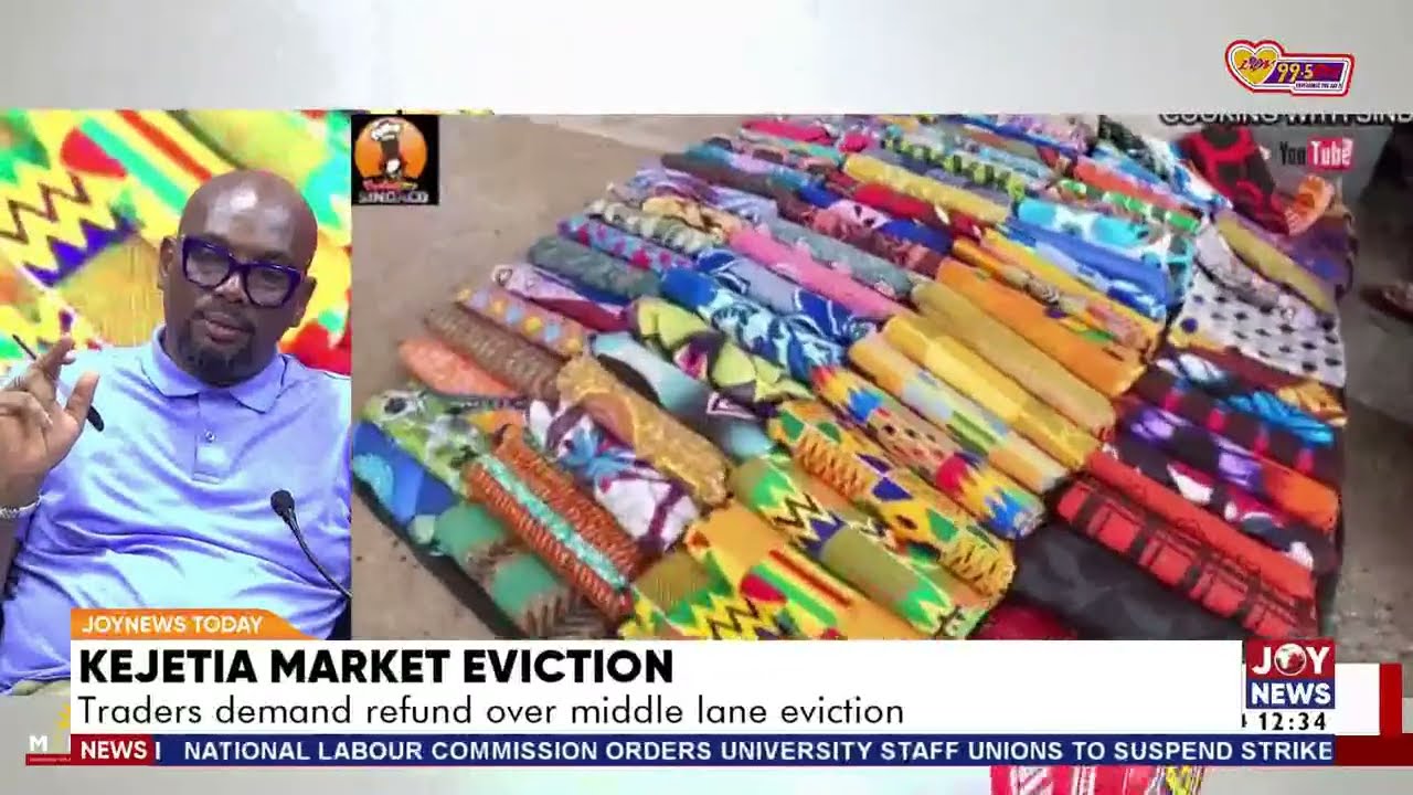 Kejetia Market Eviction Traders demand refund over middle lane eviction