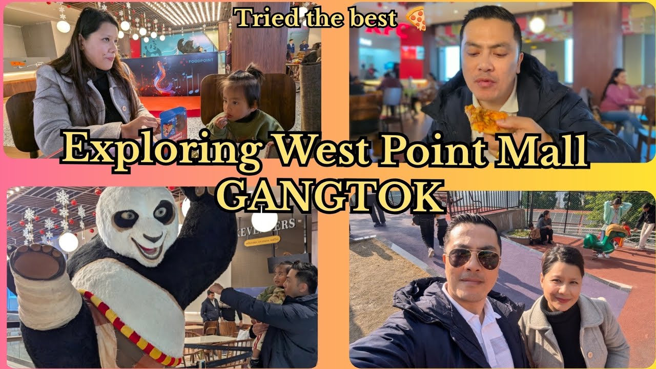 Exploring West Point Mall, Gangtok  ll Tried the Tastiest Pizza ll #sikkim