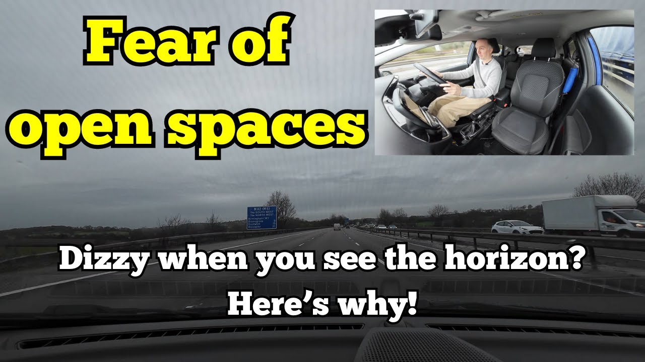 Fear of open spaces when driving