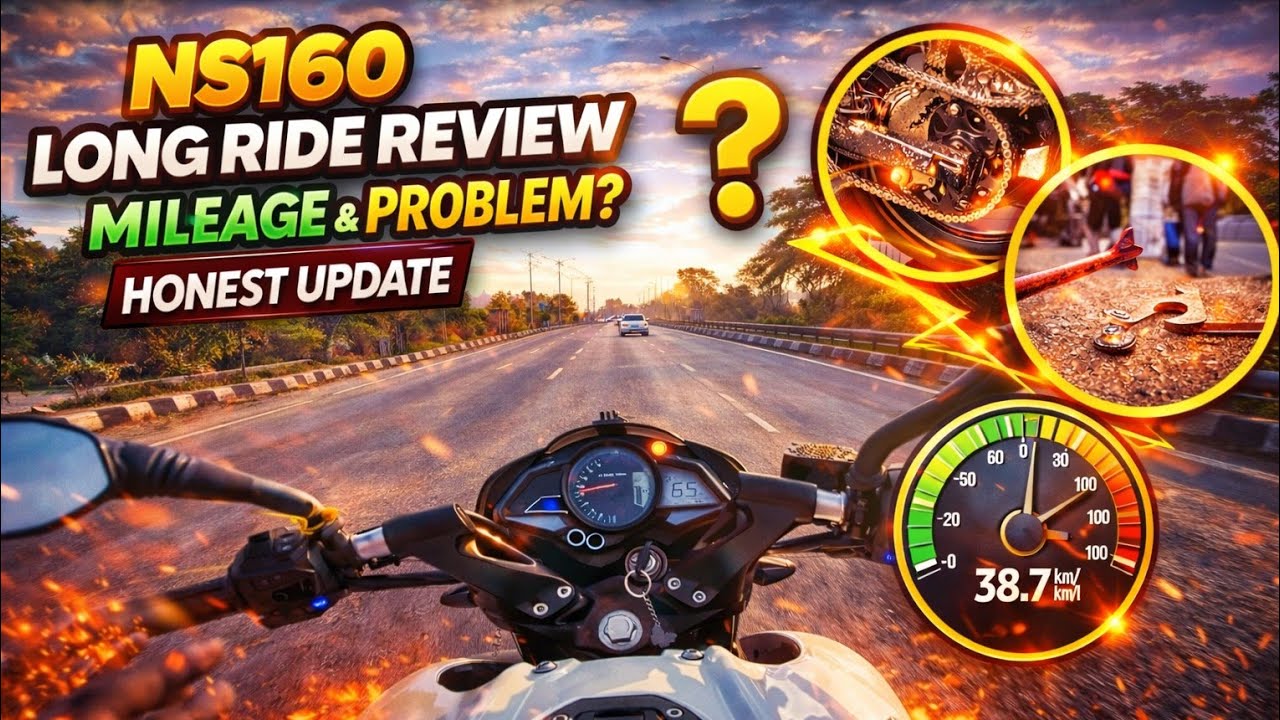 Ns160 Long Ride Review | Mileage & Problem Update | 
