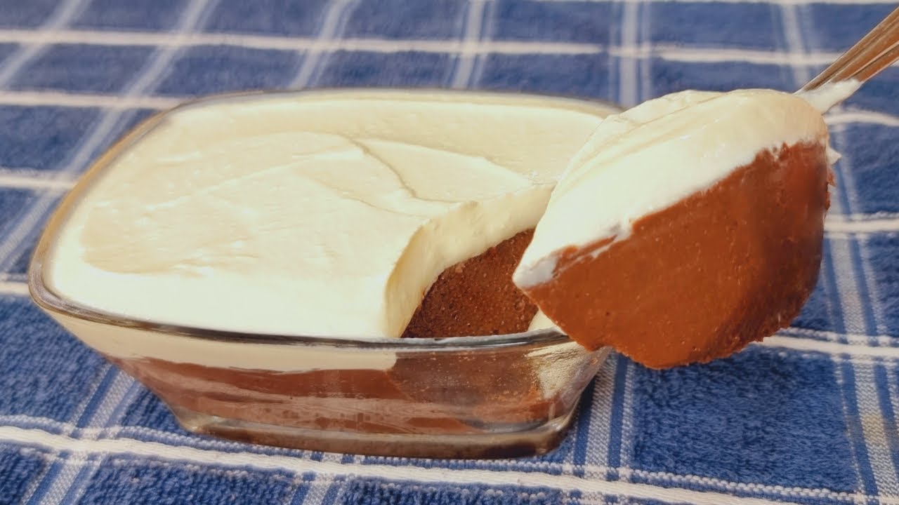 Deliciosa, SIN AZÚCAR NI GRASA, Fácil, RÁPIDA, Pocos Ingredientes, Sin Leche Condensada ni Crema
