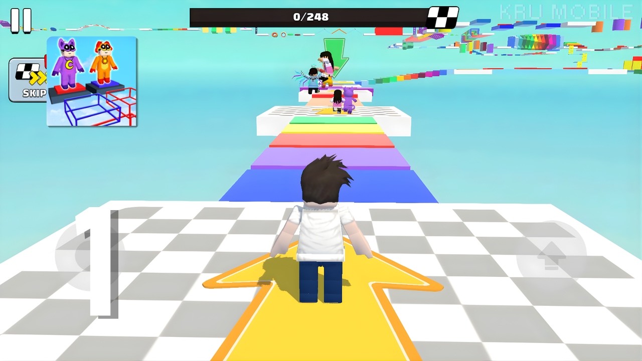 Parkour Master: Obby Games - Прохождение игры, часть 1 - Простой паркур (Android, IOS)