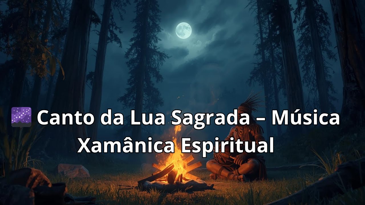 🌌 Canto da Lua Sagrada &ndash; M&uacute;sica Xam&acirc;nica Espiritual