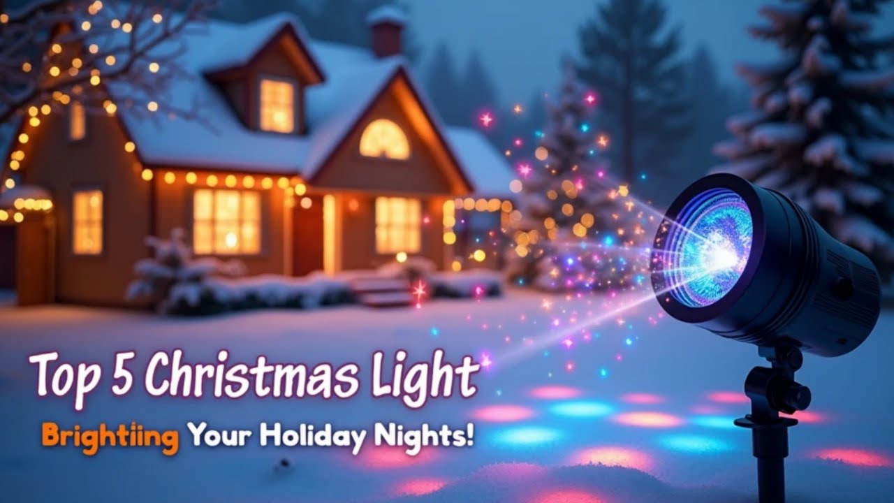 ✅ Top 5 Christmas Light Projectors in 2024 | Brighten Your Holiday Nights!