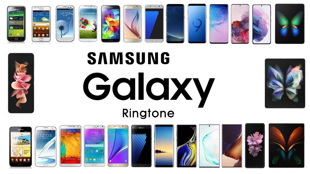 갤럭시 플래그십 스마트폰 벨소리 Galaxy S Note Z ringtone(2010~2021)