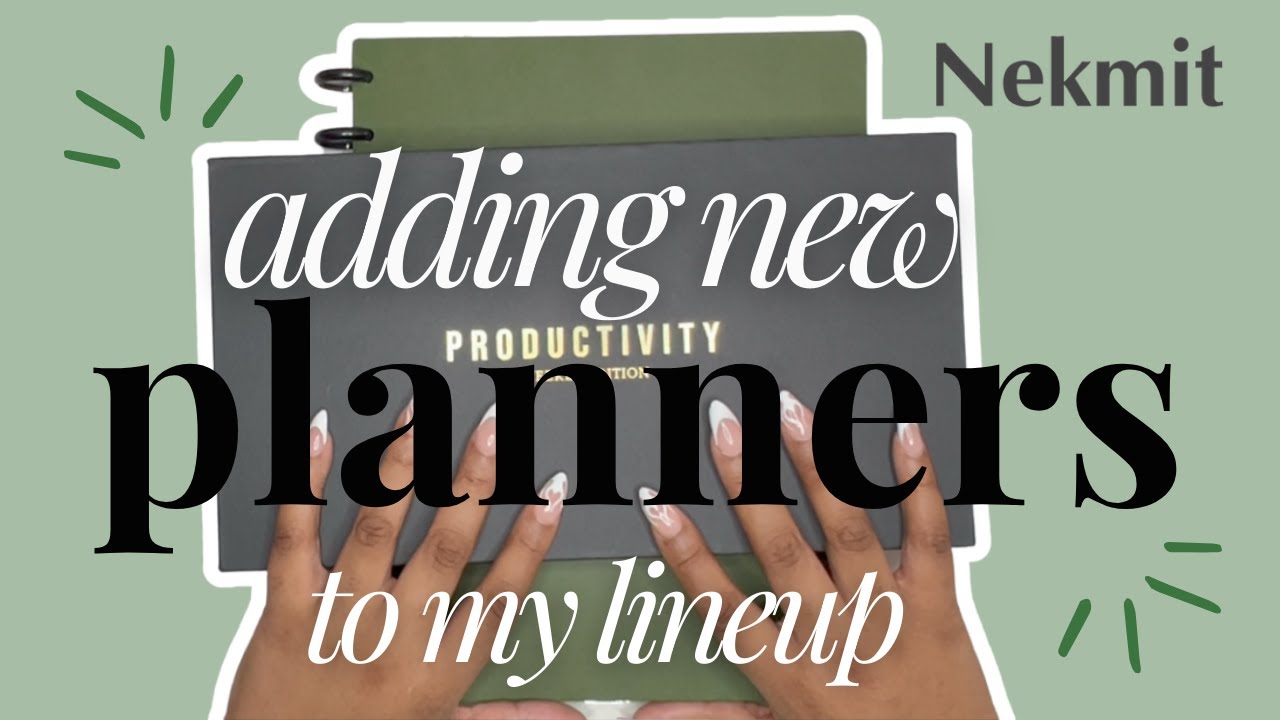 adding new collaborative(?) planners to my lineup | Nekmit