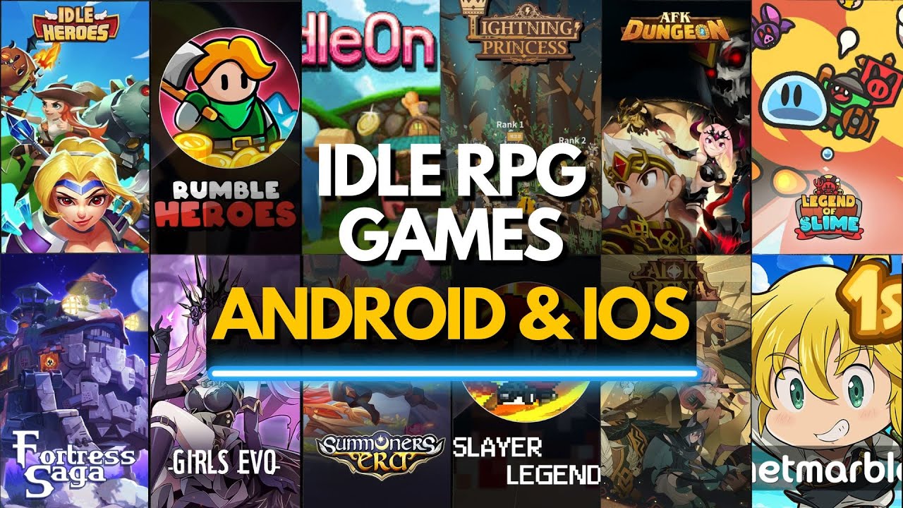 ТОП 30 ЛУЧШИХ IDLE RPG ДЛЯ МОБИЛЬНЫХ УСТРОЙСТВ (Android + iOS)