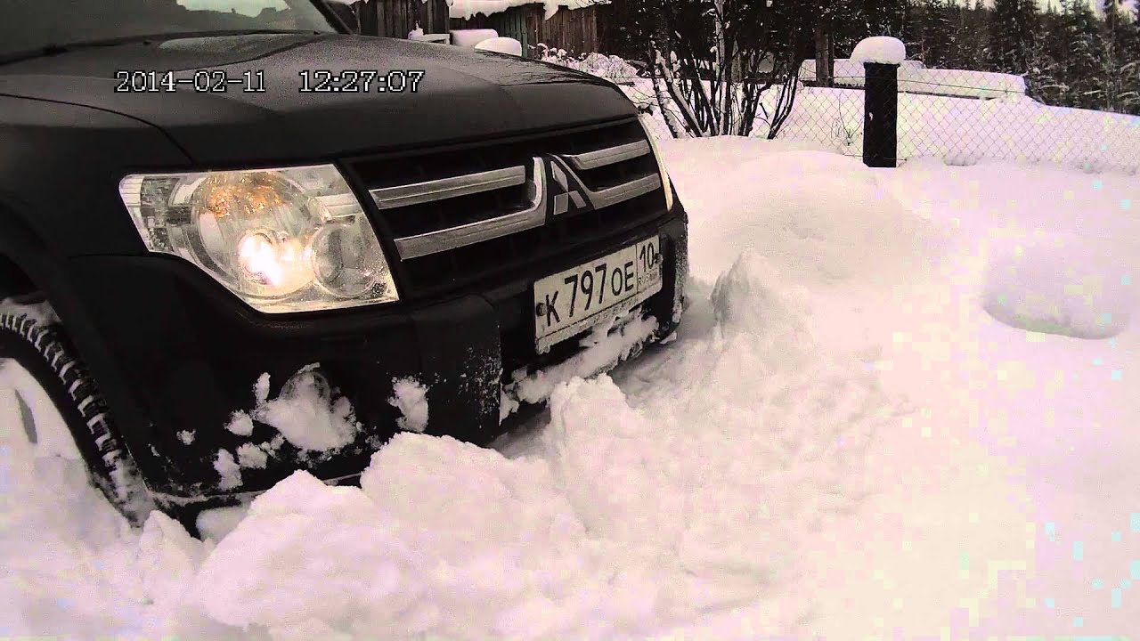 Pajero IV едем на дачу...