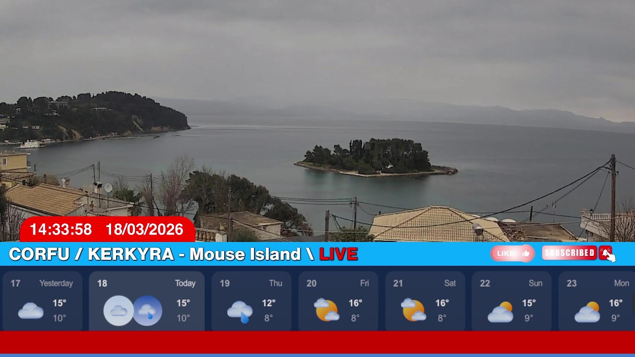 Corfu / Kerkyra, Greece LIVE