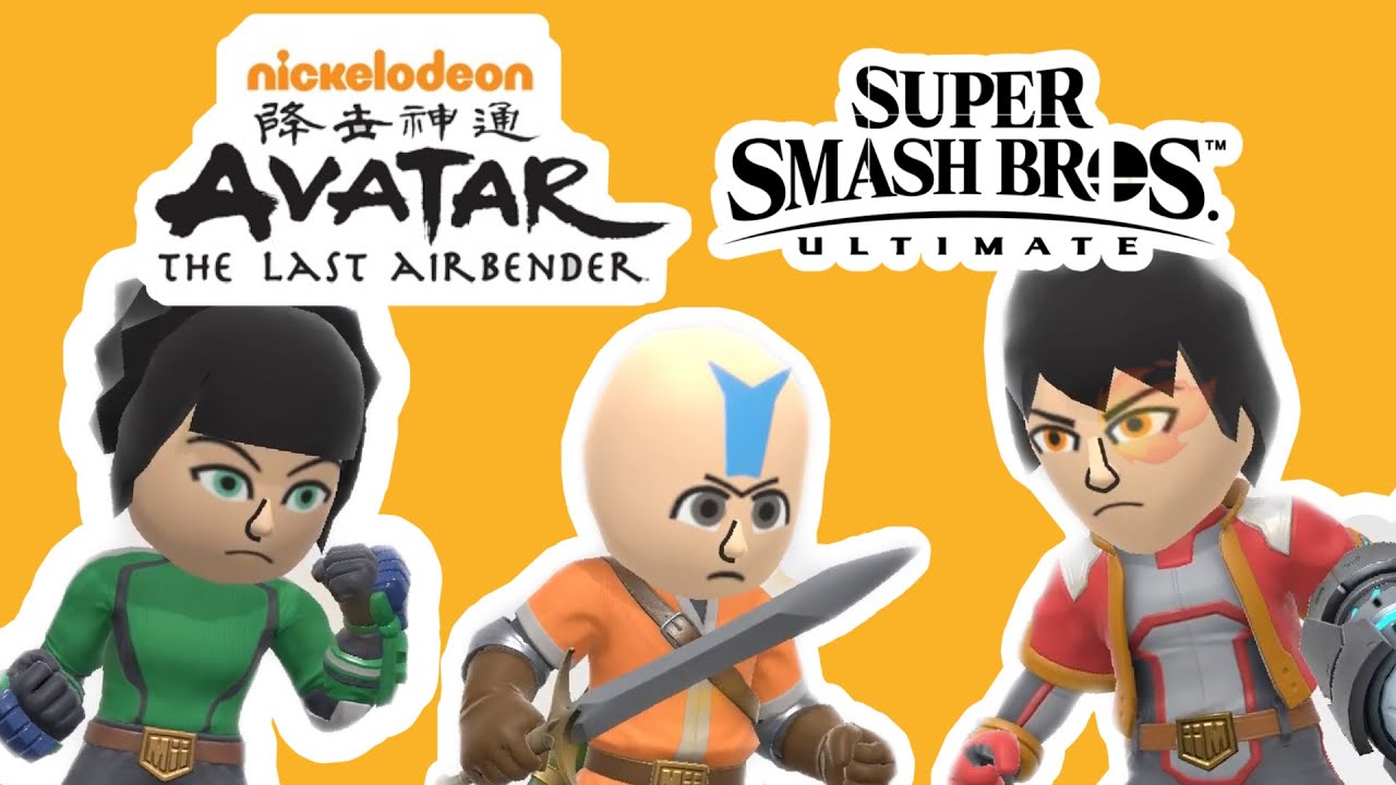 How To Make Avatar: The Last Airbender Mii Fighters In Super Smash Bros Ultimate