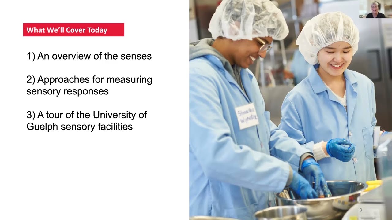 CIFST Student Committee Event Virtual Tour of the University of Guelph Sensory Facility
