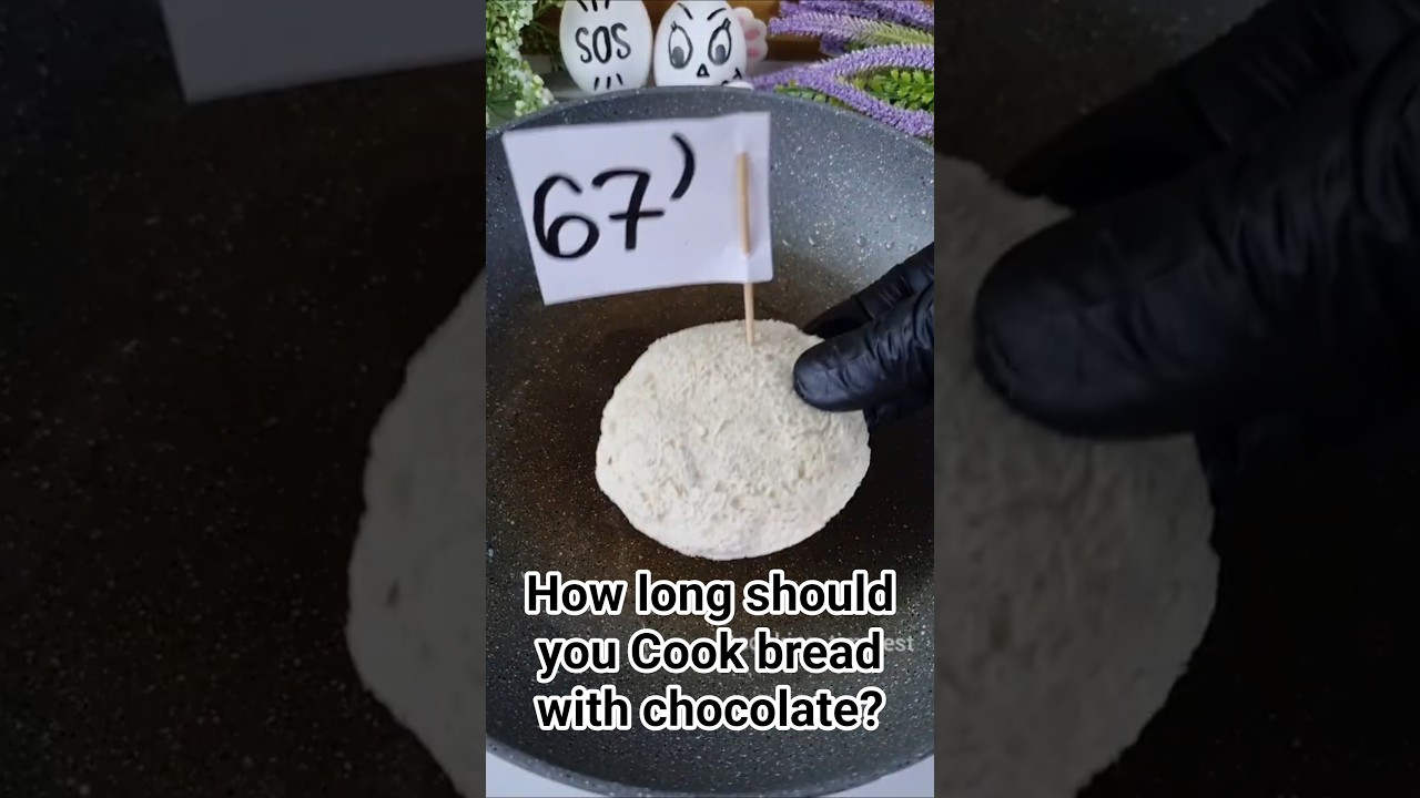 Foodexperiment Cooking Test. How long should you cook Bread? #cooking #foodexperiment #experimnent