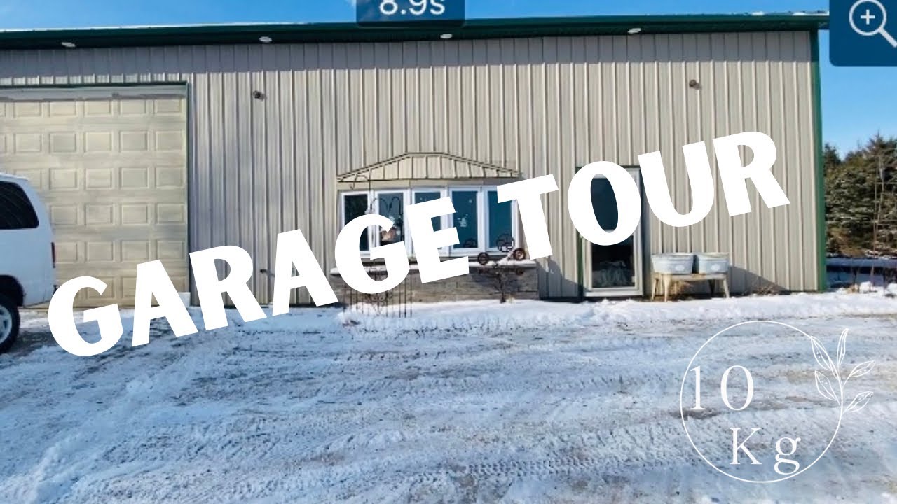**Garage Tour ** What It's like to live in a Garage || How we make it work || Mom of 10