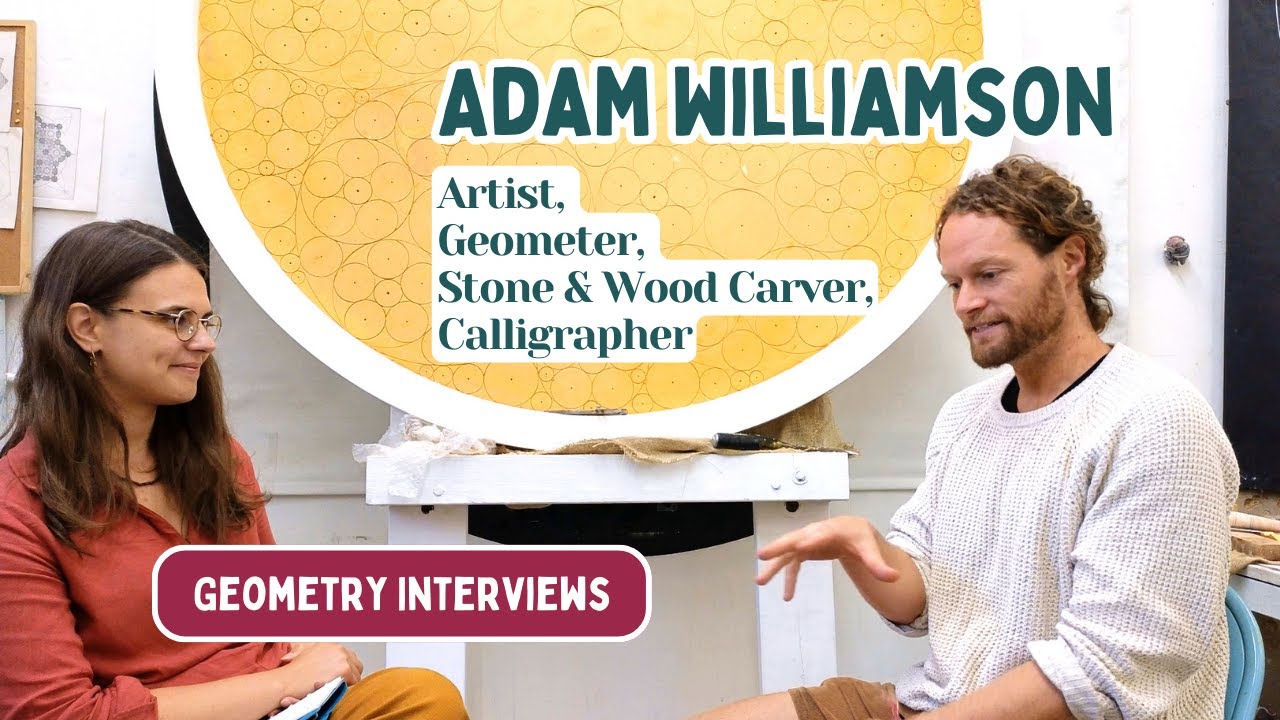 Interview with Adam Williamson around the art of geometry